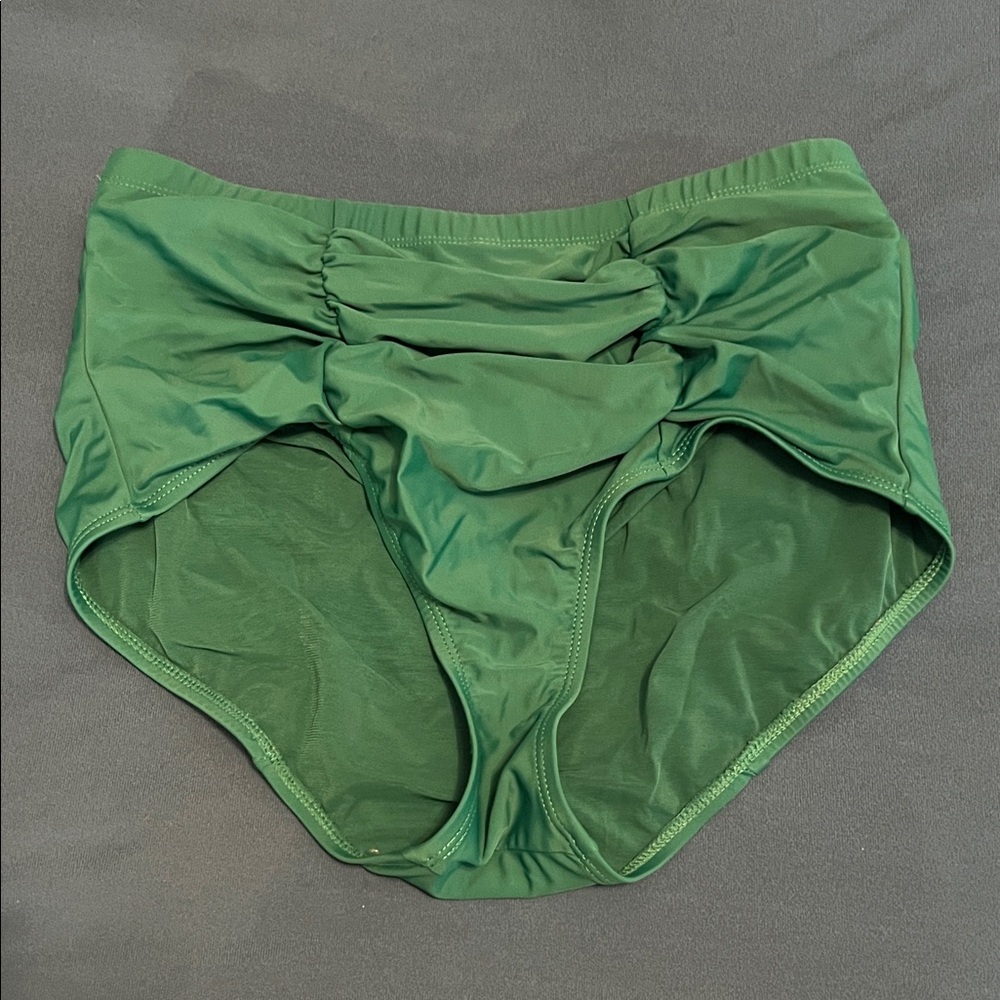 Torrid Green swimming bottoms